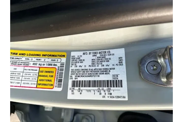 $27178 : Ford Bronco Sport 2022 AWD O image 10