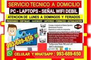 TECNICO PC LAPTOP REDES WIFI en Lima