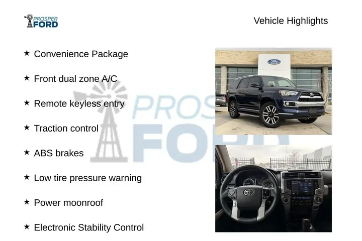 $32995 : Toyota 4Runner 2020 AWD Limi image 4