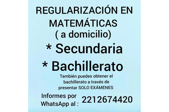 REGULARIZACIÓN EN MATEMÁTICAS image 1
