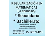 REGULARIZACIÓN EN MATEMÁTICAS en Puebla