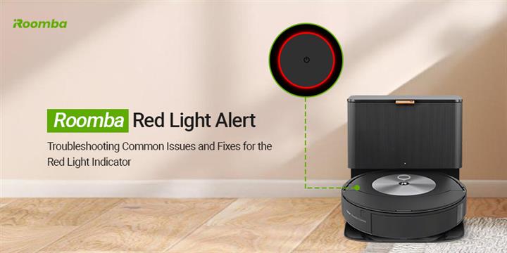 Fix Red light on Roomba image 1