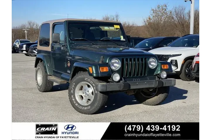 $10991 : Jeep Wrangler 2001 2dr Sahar image 1