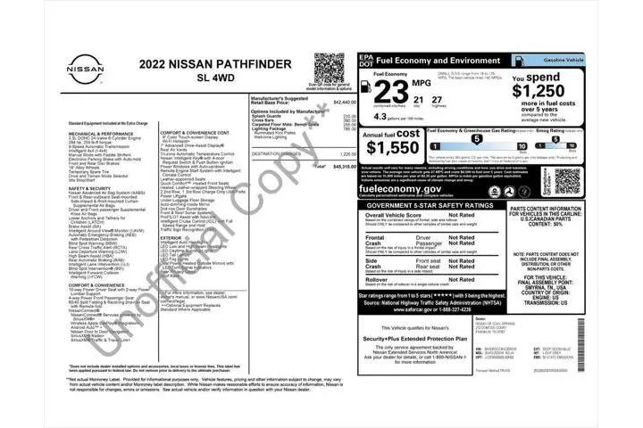 $28987 : Nissan Pathfinder 2022 AWD S image 4