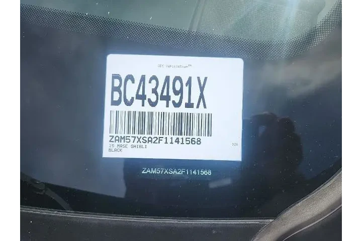 $14991 : Maserati Ghibli 2015 4dr Sed image 4