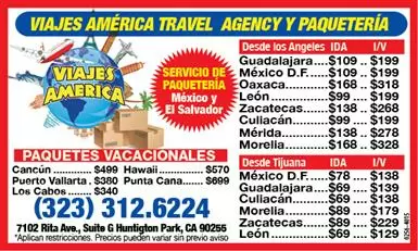 VIAJES AMERICA TRAVEL AGENCY image 1