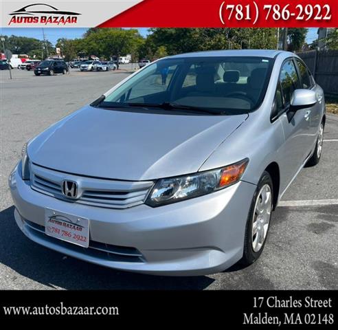 $6900 : Used 2012 Civic Sdn 4dr Auto image 1