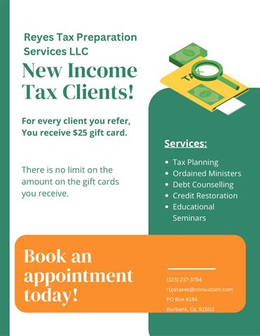 Reyes Tax Preparation Services image 3