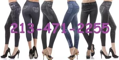 LEGGINS ESTILO JEANS image 1