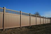 Durable Privacy PVC Fencing