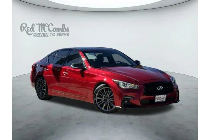 $33418 : INFINITI Q50 2021 Red Sport image 1