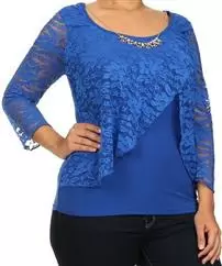 BLUSAS PLUS SIZE FASHION image 3