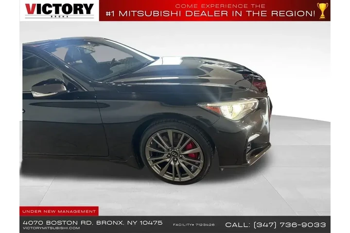 $29695 : INFINITI Q50 2022 AWD Red Sp image 9