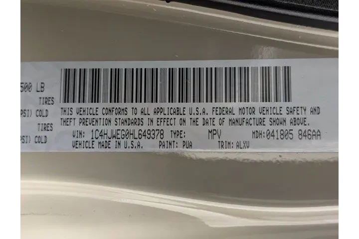 $23424 : Jeep Wrangler Unlimited 2017 image 10