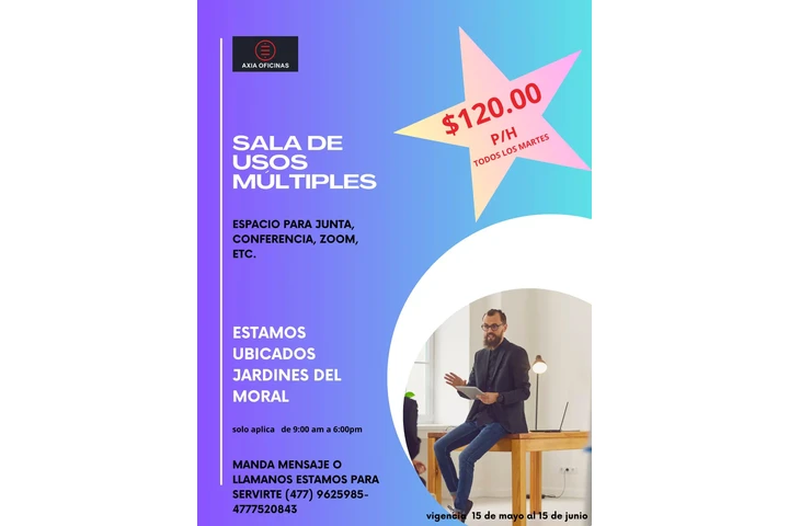 $120 : Excelente calidad en tus reuni image 1