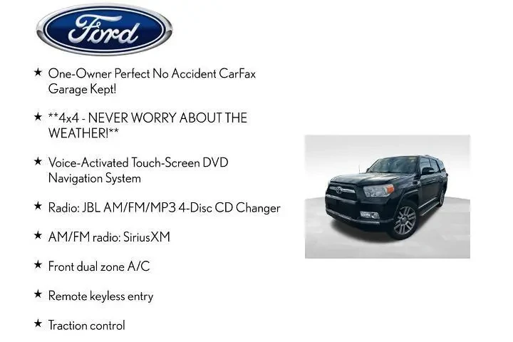 $18491 : Toyota 4Runner 2013 AWD Limi image 4