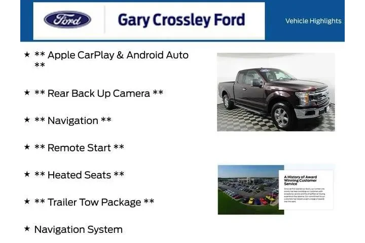 $19900 : Ford F-150 2018 4x4 XLT 4dr image 6