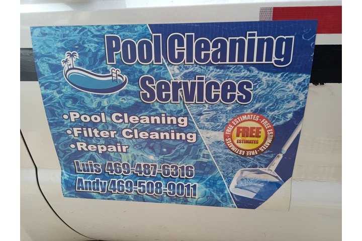 Pools cleaning and lawnmower image 2