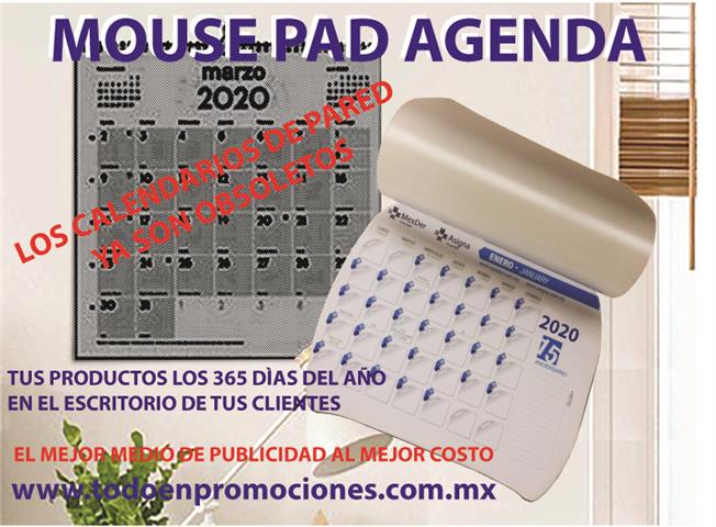 MOUSE PAD CALENDARIO image 1