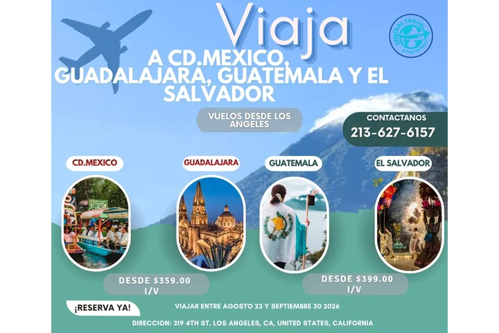 CENTRAL TRAVEL (213)6276157 ✈️ image 1