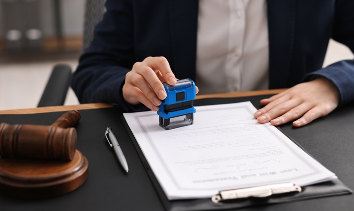 Servicios de un notary public