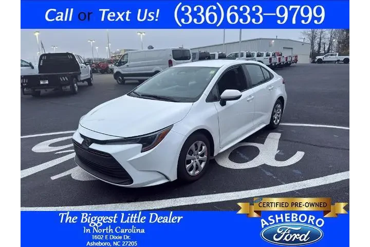 $22774 : Toyota Corolla 2025 LE 4dr S image 1