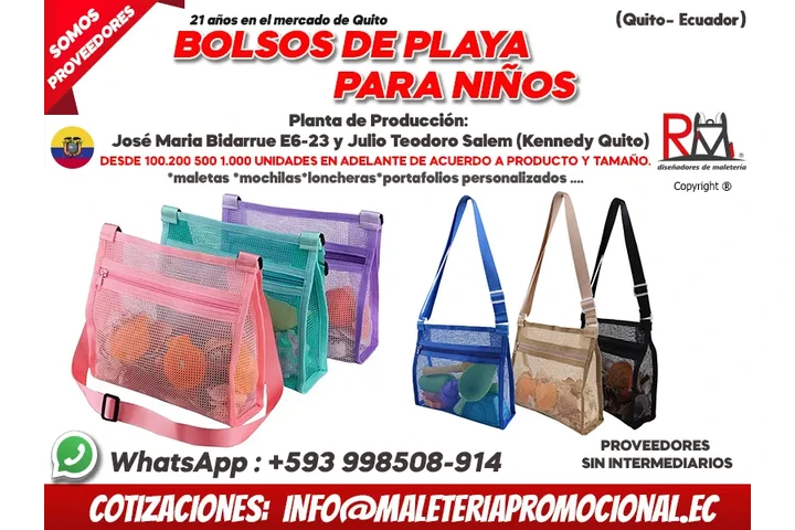 Fabrica bolsos de playa Quito image 3