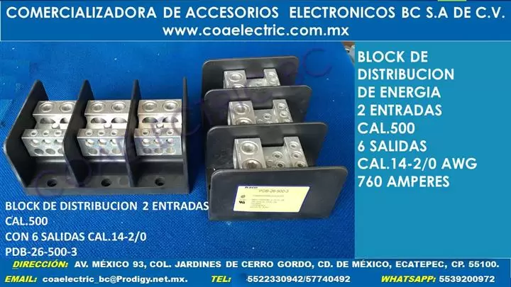 BLOCK DE DISTRIBUCC.DE ENERGIA image 4