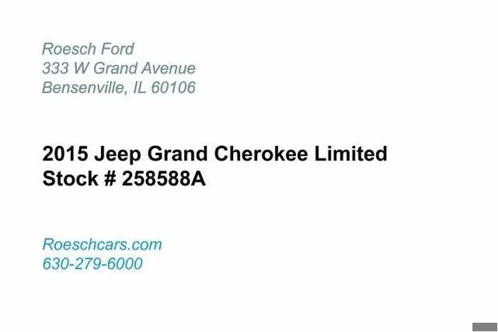 $13500 : Jeep Grand Cherokee 2015 4x4 image 2
