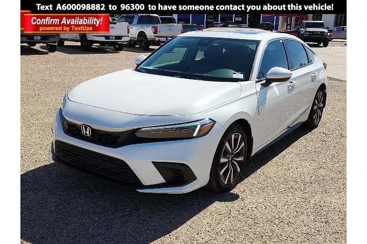 $30990 : Honda Civic 2024 EX-L 4dr Ha image 1