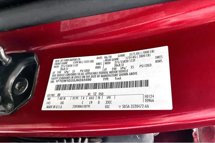 $24041 : Ford F-150 2018 4x4 XL 4dr S image 8