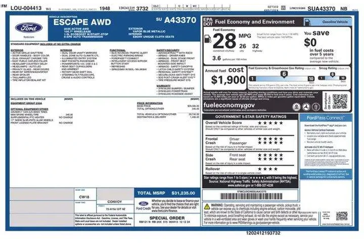 $24995 : Ford Escape 2025 AWD Active image 2