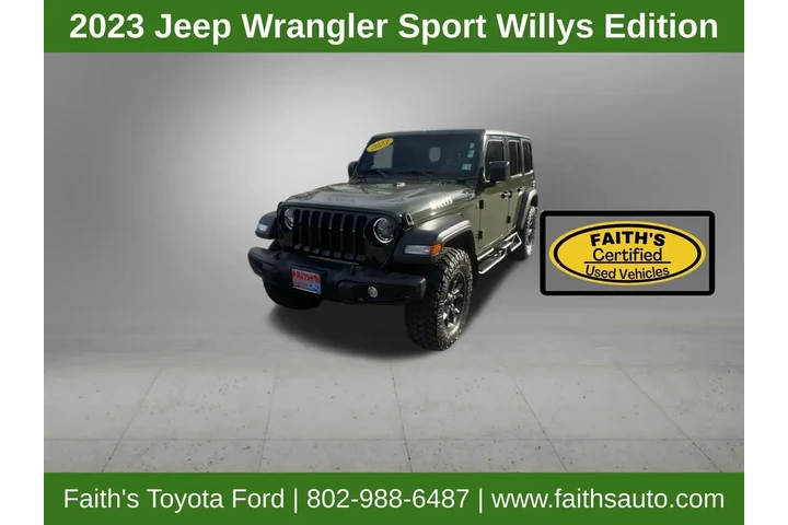$29998 : Jeep Wrangler 2023 4x4 Sport image 1