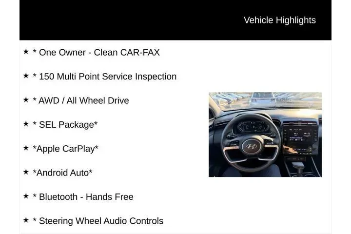 $22750 : Hyundai TUCSON 2024 AWD SEL image 2