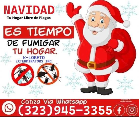 FUMIGACIONES NAVIDEÑAS 24/7. image 1