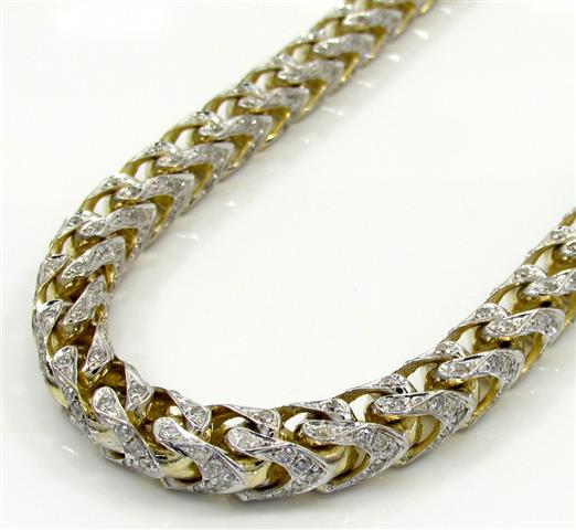 $11000 : Gold Two Tone Franco Chain image 1