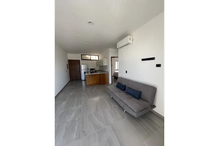 $14000 : Depa de 2rec 1ba semi amueblad image 1