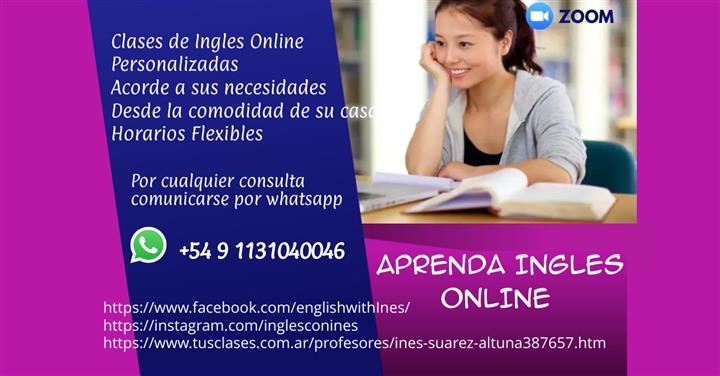 CLASES DE INGLES ONLINE image 1