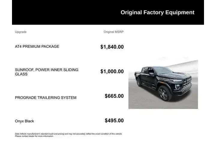 $39970 : GMC Canyon 2024 4x4 AT4 4dr image 8