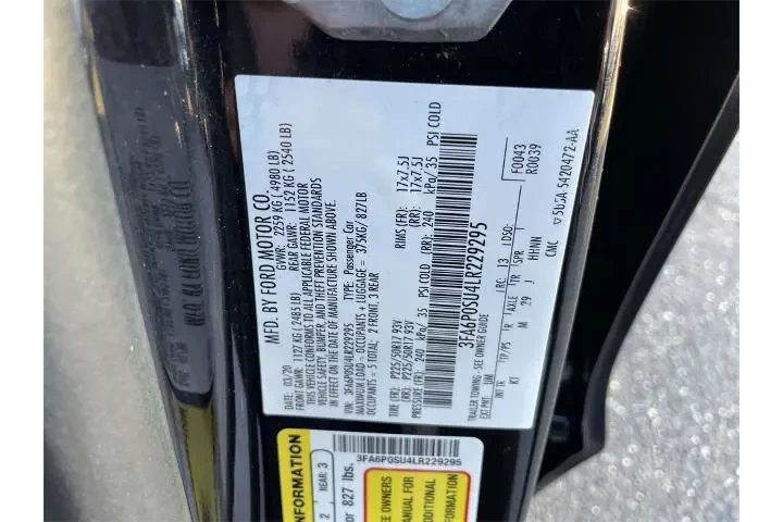 $13838 : Ford Fusion Energi 2020 Tita image 10