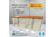 CREDENZA TRADICIONAL 2 CUERPOS en Guatemala City