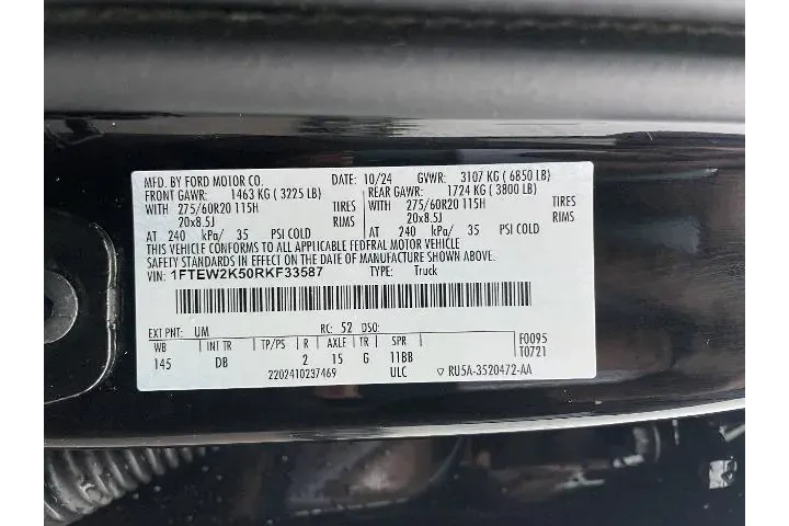 $36988 : Ford F-150 2024 4x2 STX 4dr image 5