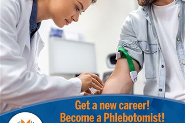 New Career as a Phlebotomist en San Bernardino