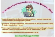 Trabajos en word, excel, thumbnail