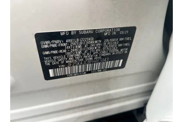 $27494 : Subaru Forester 2023 AWD Spo image 8