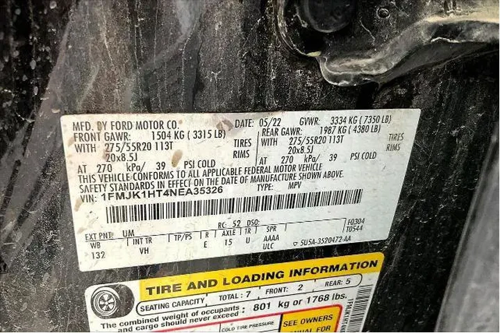 $26391 : Ford Expedition MAX 2022 4x2 image 8