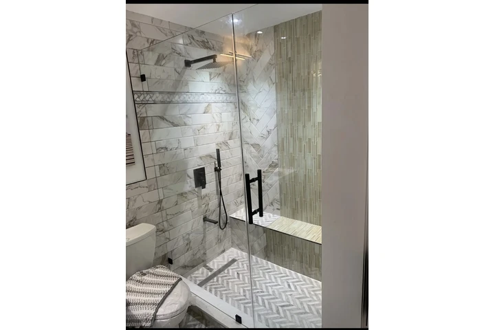 $1 : Shower Glass Door image 7