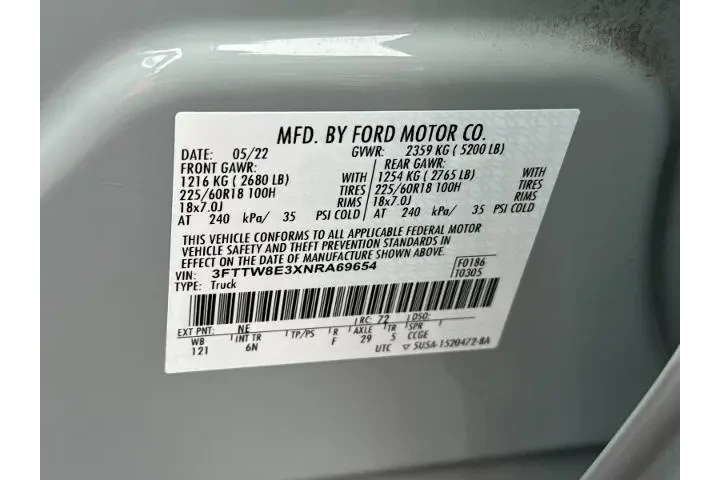 $30998 : Ford Maverick 2022 Lariat 4d image 5