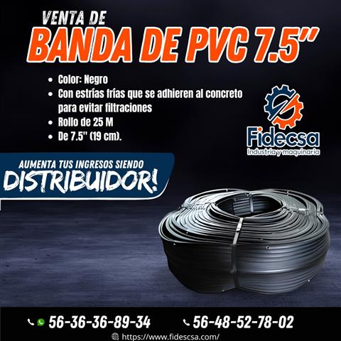 $1 : Banda de pvc 7.5”  MORELOS image 1