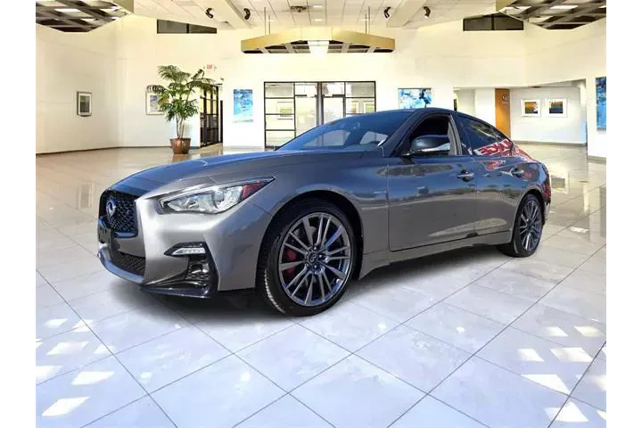 $32500 : INFINITI Q50 2022 AWD Red Sp image 3
